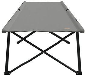 Cama Dobrável com Saco de Transporte Cinza 600D