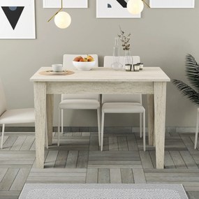 Mesa de Cozinha Kiev – Travertino – 110 cm x 75 cm x 72 cm