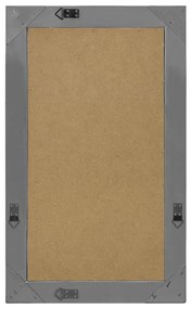 Espelho de parede estilo barroco 50x80 cm preto