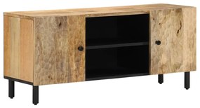 Móvel de TV 105x33x46 cm madeira de mangueira maciça