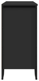 Aparador 91x35,5x74,5 cm derivados de madeira preto