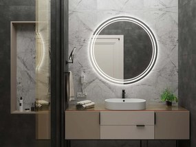 Espelho Redondo LED C5 premium