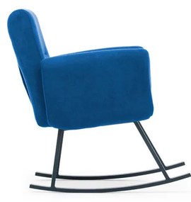 Cadeira de Balanço Kono – Azul – 86x50x50 cm