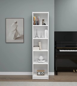 Estante Fulya – Branco – 40 cm x 180 cm x 28 cm