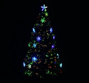 Árvore de Natal Verde Φ 60 x 150 cm + Luzes LED Árvore Artificial