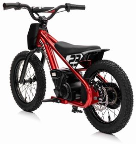 Bicicleta Eletrica Crianças 24V 250W Motor BAIGOR 23 PRO Vermelha