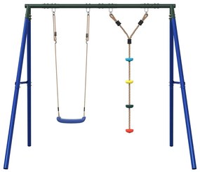 Conjunto de baloiço p/ exterior c/ um baloiço e corda de discos