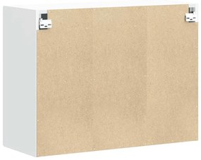 Armário de parede da cozinha Lucca derivados de madeira branco