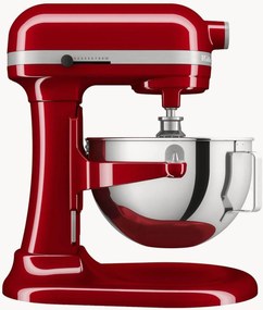 Batedeira com taça Heavy Duty, vermelho império, 5 peças