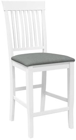 Bancos de bar com almofadões 2pcs madeira de seringueira maciça