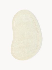 Tapete em lã artesanal com forma orgânica Kadey