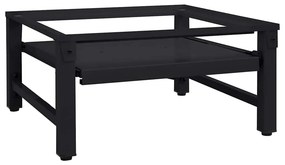 vidaXL Pedestal para Máquina de Lavar Preto 62 x 60,5 x 32,5 cm Aço