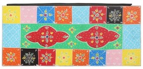 Armário de TV vidaXL Multicolorido 80x35x50 cm em Madeira Sólida de Ma