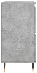 Aparador 60x35x70 cm derivados de madeira cinzento cimento