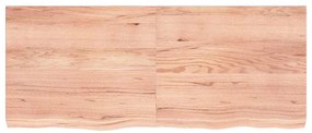 Prateleira de parede 120x50x(2-6) cm carvalho tratado castanho