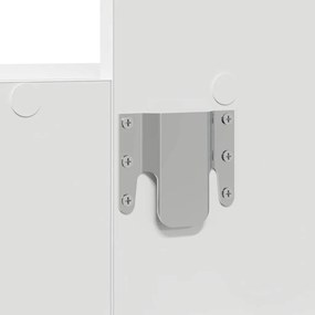 Mesa de Toucador Suspensa com Luzes LED - Branca