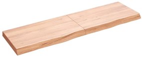 Prateleira de parede 140x40x(2-6) cm carvalho tratado castanho