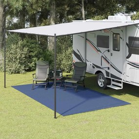 vidaXL Tapete para Tenda Azul 3,5x8 m