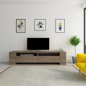 Móvel TV Sosruko – Nogueira – 155x35x35 cm