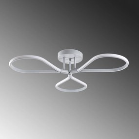 Candeeiro de Teto Damla – Cinza – 68 cm x 14 cm x 68 cm