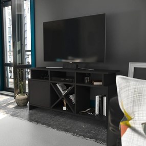Móvel TV Auburn – Antracite – 120 cm x 29,9 cm x 60,6 cm