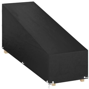 Capa para espreguiçadeira 12 ilhós 200x65x35/60 cm polietileno
