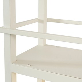 Candeeiro suspenso industrial bege 4 luzes - Cage Rack Industrial