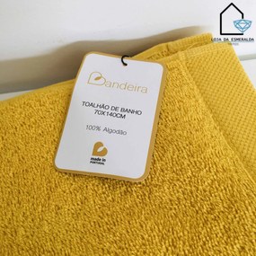 Toalhas Amarelo Torrado - Toalhão 70x140 cm