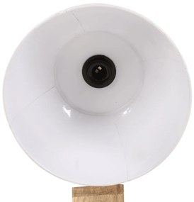 Candeeiro de pé 25 W 45x45x120 cm E27 branco