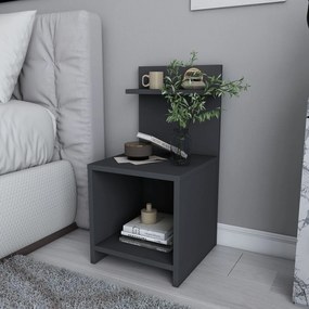Mesa de Cabeceira Ullman – Antracite – 35,6 x 37,4 x 72 cm