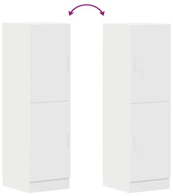 Armário de cozinha 38x41,5x131,5 cm derivados de madeira branco