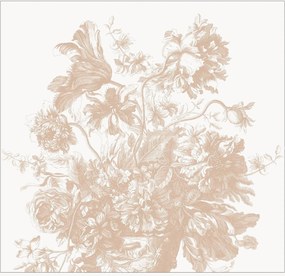 Papel de parede Engraved Flowes