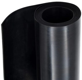 Tapete de borracha antiderrapante liso 1,2x2 m 2 mm