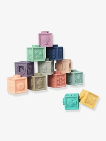 Cubos educativos - Babytolove pastel multicolor
