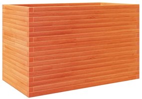 Vaso/floreira de jardim 110x60x68,5 pinho maciço castanho mel