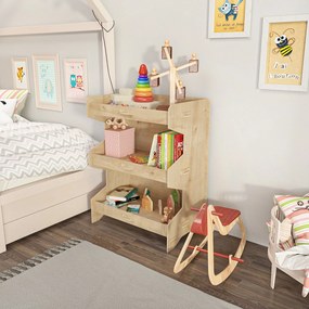 Estante Fesa – Carvalho – 65,6 x 80,5 x 34,3 cm