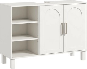 Móvel para Lavatório Suspenso Móvel para Casa de Banho Moderno com 2 P