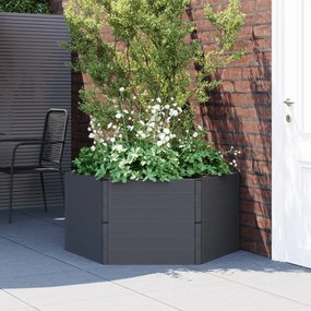 vidaXL Vaso/floreira de jardim PP antracite