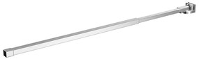 vidaXL Braço de apoio para cabine de duche aço inoxidável 70-120 cm