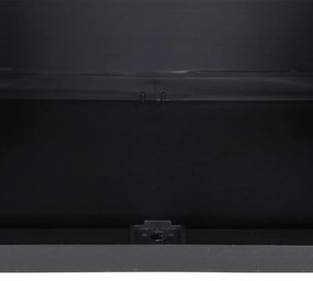 Móvel de arrumação para exterior 65x37x85 PP preto