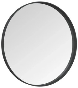 Espelho de parede 60 cm preto