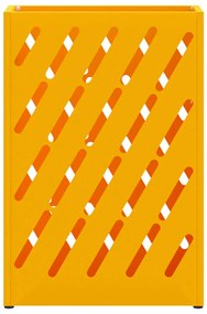 Suporte de Guarda-Chuva Amarelo Mostarda 28x12x41 cm em Aço