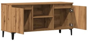 Móvel de TV 102x35x50cm derivados de madeira carvalho artisiano
