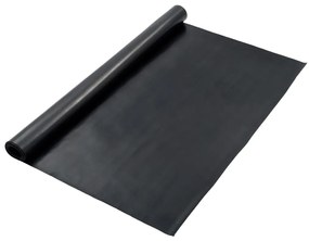 Tapete de borracha antiderrapante liso 1,2x2 m 1 mm
