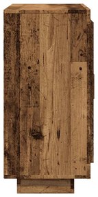 Aparador madeira velha 92x35x75 cm madeira trabalhada