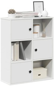 vidaXL Estante 60x24x76,5 cm derivados de madeira branco