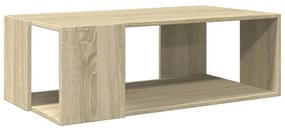 Mesa de centro 89,5x48x30 cm derivados madeira carvalho sonoma