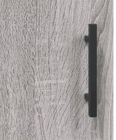 Mesa cabeceira 2pcs 40x40x50 cm madeira processada cinza sonoma