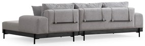 Sofá de Canto Eti – Cinzento – 280 x 170 cm
