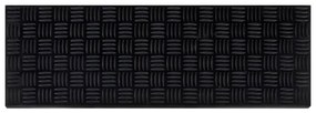 Tapetes para degraus de escada 10 pcs 25x75 cm borracha